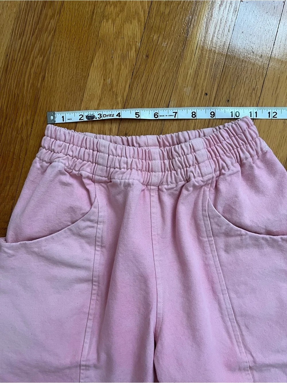 Elizabeth Suzann Clyde Pants Size 0S Short Petite Garment Dye Petal Pink